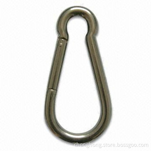 Carbine Hook, DIN5299C, DIN5299 A, DIN5299 B, DIN5299 D, Made of AISI304/316 Stainless Steel